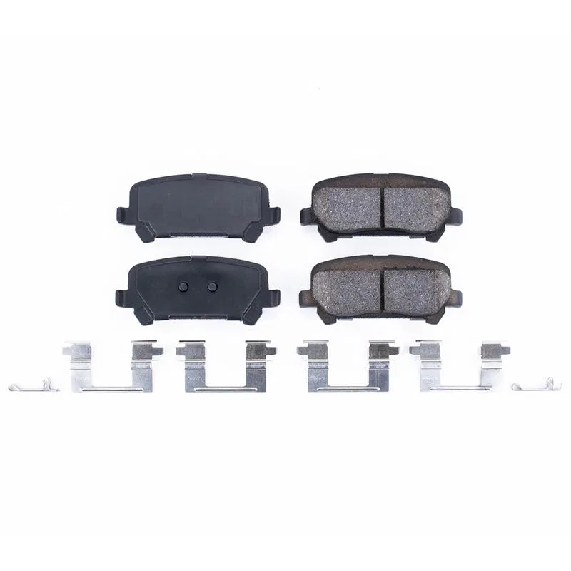 17-1806 – POWERSTOP Brake Pad, FMSI Number D1806 Ceramic Brake Pads Set Of 4 With Premium Stainless Steel Hardware